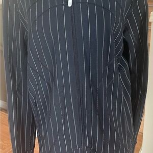lululemon athletica Black Striped Jacket